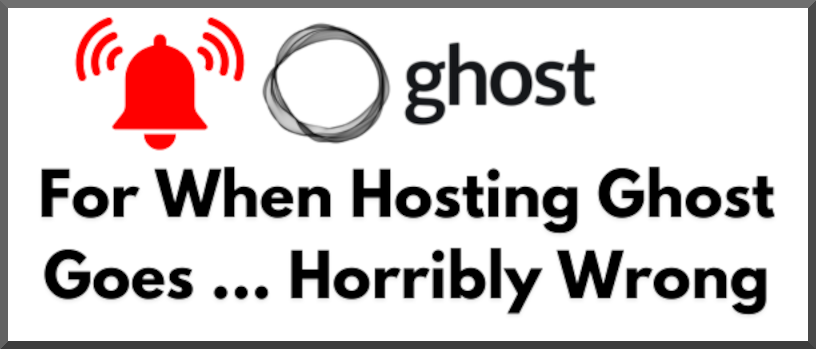Broken Ghost Install? Post And Database Recovery For Bricked Instances