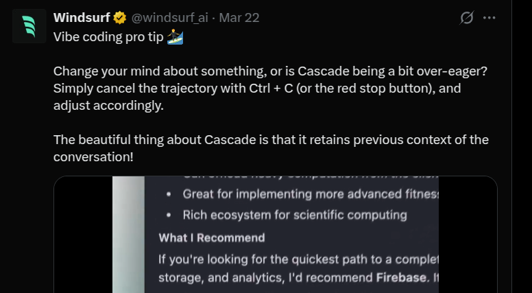 More Codeium marketing about advanced features